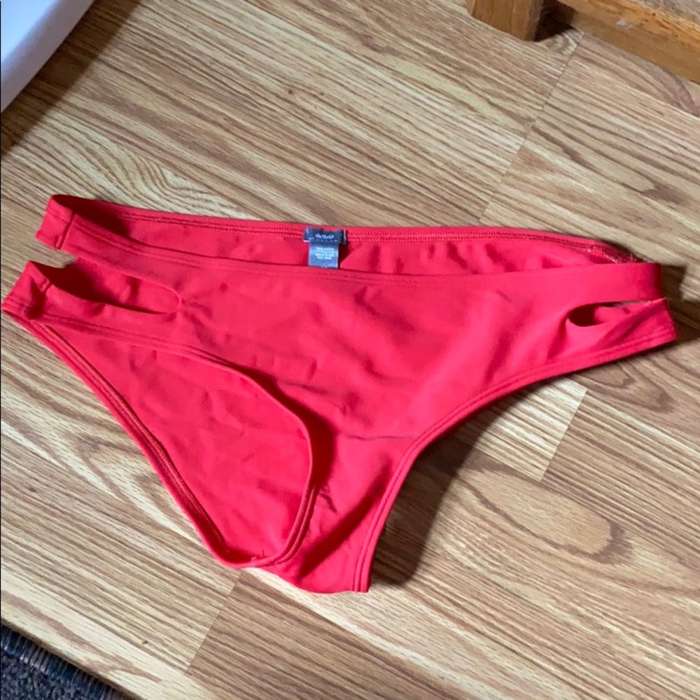 Aerie red swim bottoms